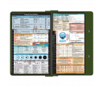 WhiteCoat Clipboard® - Army Green Critical Care Edition